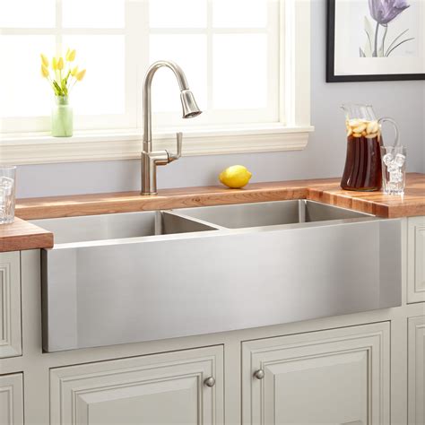 stainless steel cabinets for apron sinks|stainless steel farm sink supplier.